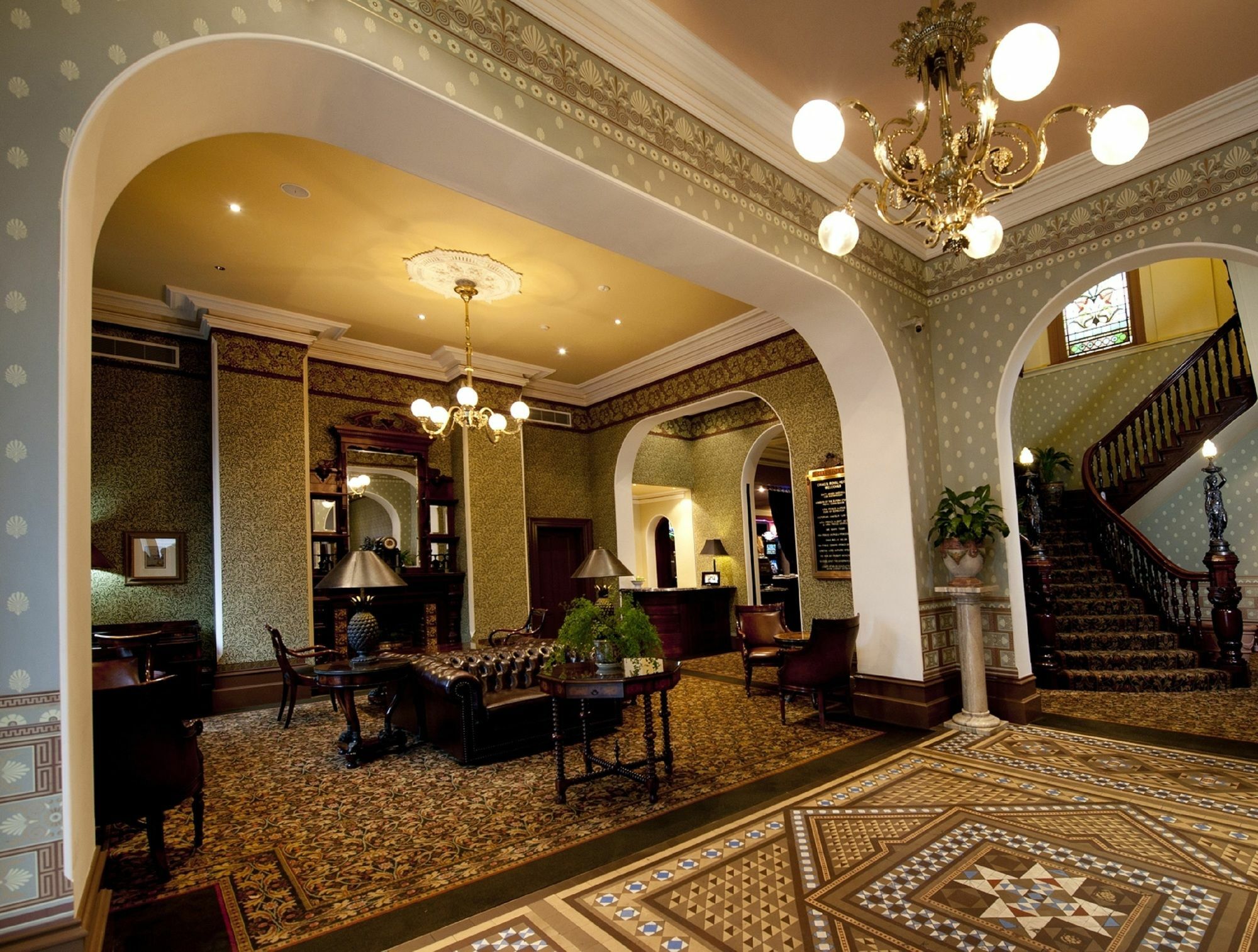 Craig'S Royal Hotel Ballarat Kültér fotó The lobby of the hotel